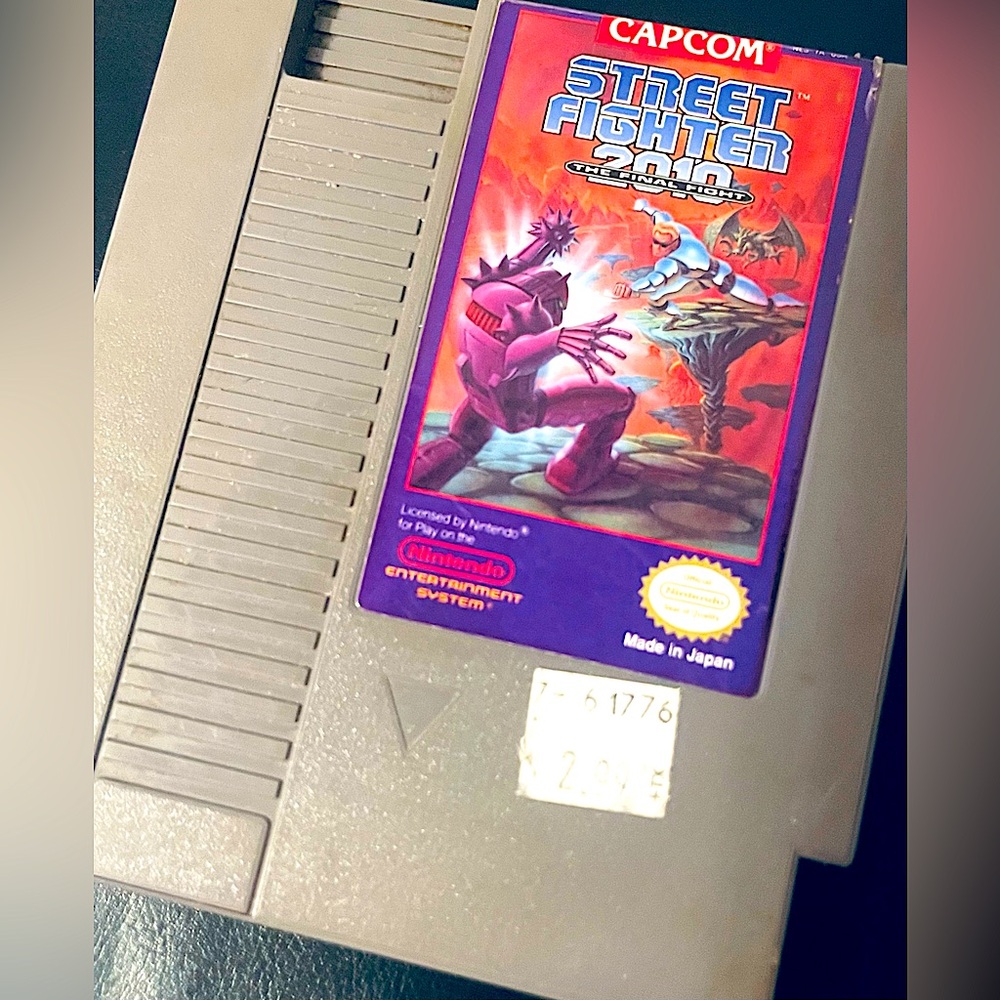 NES Street Fighter 2010 Final Fight CapCom
